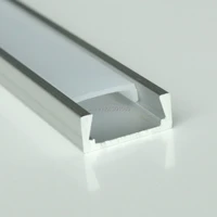 30pcs60m a lot 2m per piece anodized diffuseclear cover slim aluminum led channel for led strips light