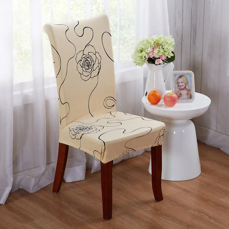 Новинка эластичный чехол на стул из полиэстера и спандекса для свадьбы банкета