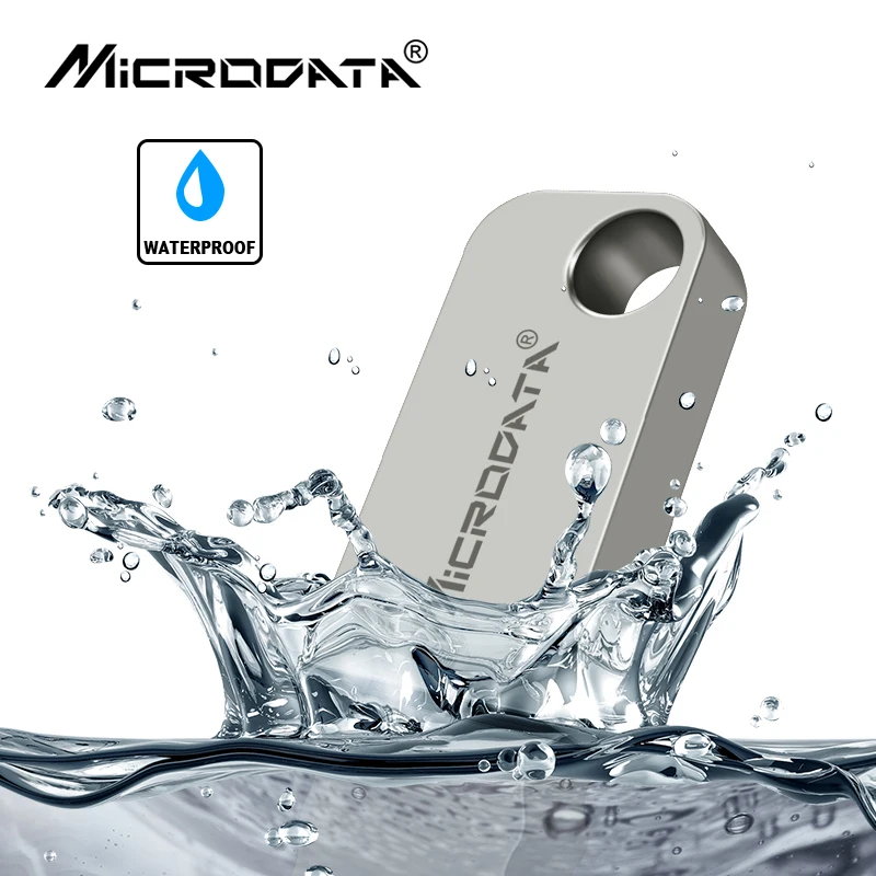 Оптовая цена usb флеш-накопитель металлический водонепроницаемый Флешка 8 ГБ 16 32