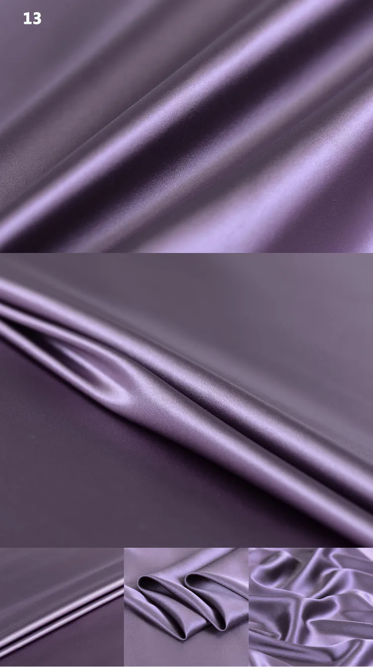 19M/M 24COLORS digital painting stretch satin silk fabric for dress tissu au metre telas por metros tecido tela shabby chic DIY