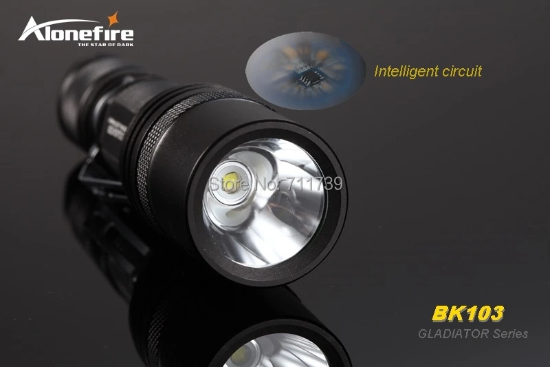 AloneFire гладиаторская серия BK103 CREE XM L2 LED 5 режимов портативный светодиодный фонарик