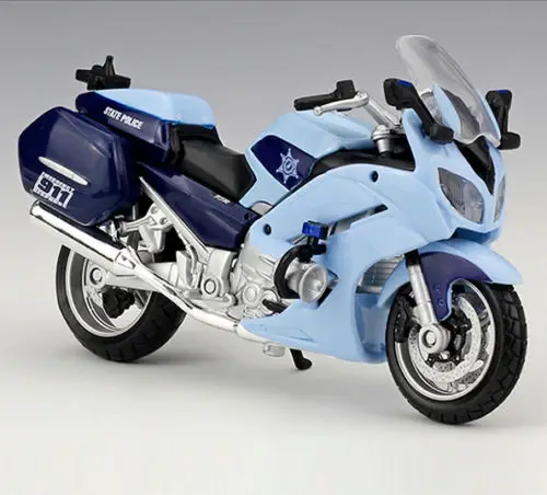 Maisto 1/18 Масштаб литья под давлением мотоцикл YAMAHA FJR 1300A полицейский мото модель