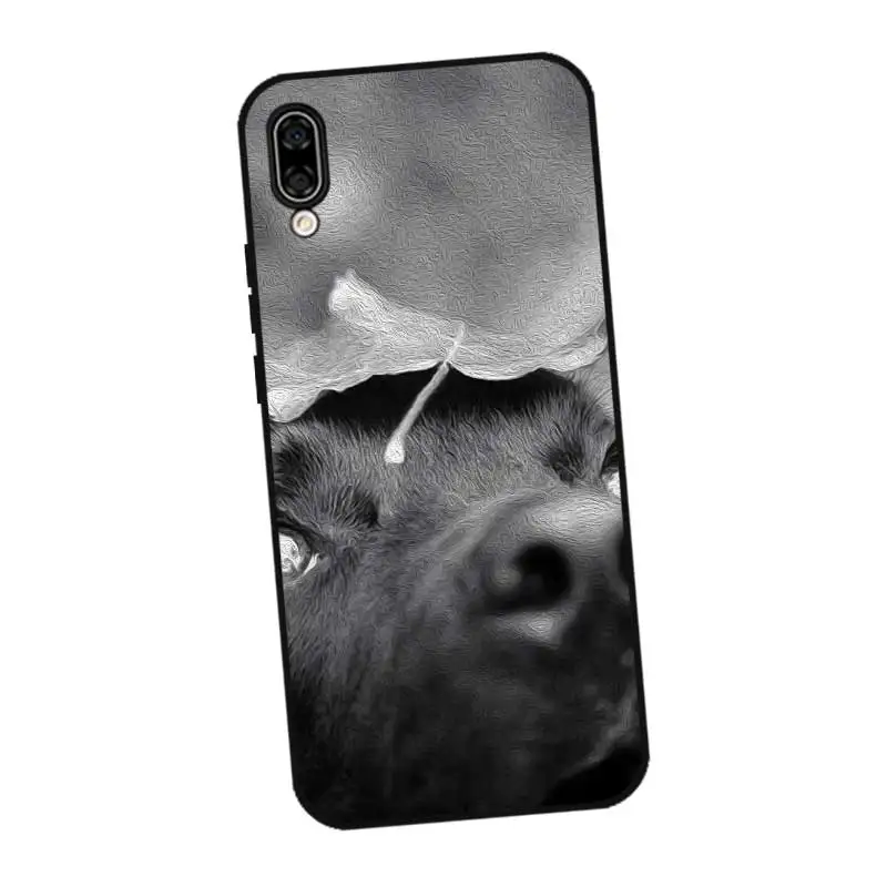 N463 Weimaraner Черный силиконовый чехол Обложка для huawei Honor 6A 6C 6X 7C 7X8 Lite рro |