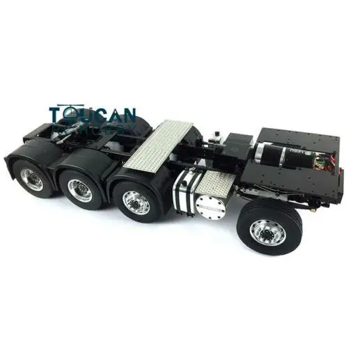 1/14 RC LESU Металлическое шасси для 8*8 трактор грузовик модель Дистанционное
