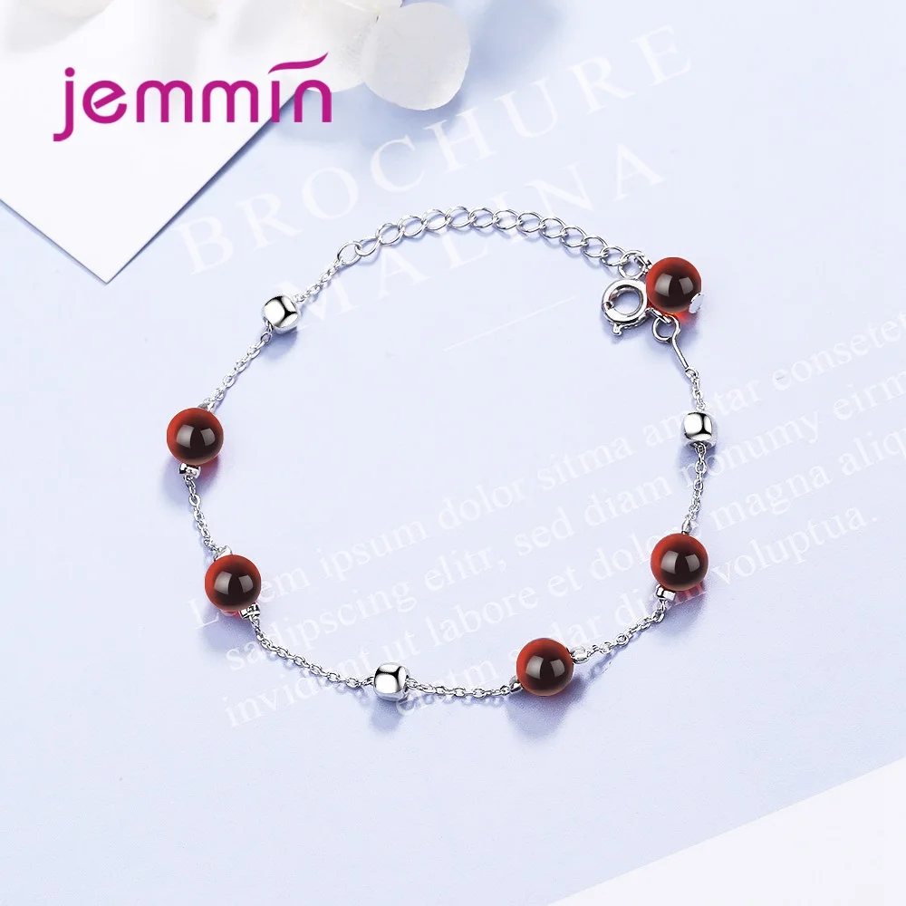 New Hot 925 Sterling Silver Charm Bracelets Trendy Ball Design Good Quality Best Gift For Women Girls Party Appointment | Украшения и