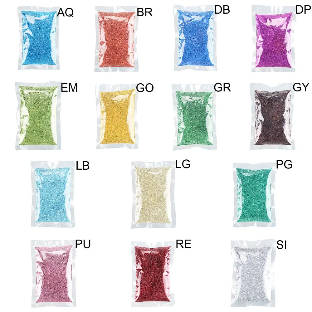 Набор инструментов для нейл арта 100 г акриловый порошок блестящий пылезащитный