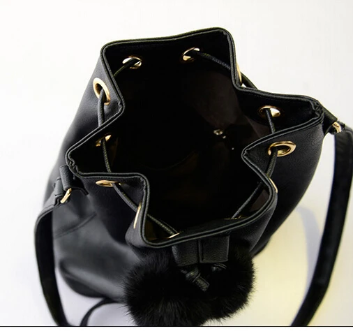 Newest Bucket Bags Fashion Women's Handbags Shoulder Bag Promotional Vintage pu Leather Women Messenger |
