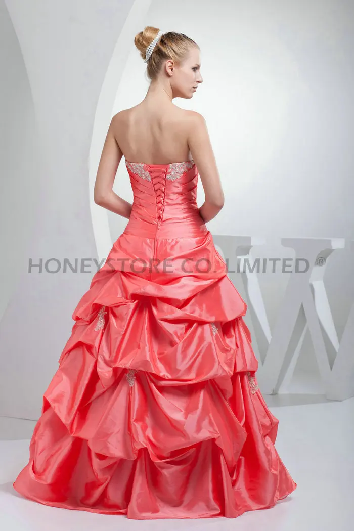 Cheap Prom Dresses Under Quinceanera Dress Corset Quince Built-In Bra Sleeveless Appliques A-Line Floor-Length Co 2015 Discount | Свадьбы и
