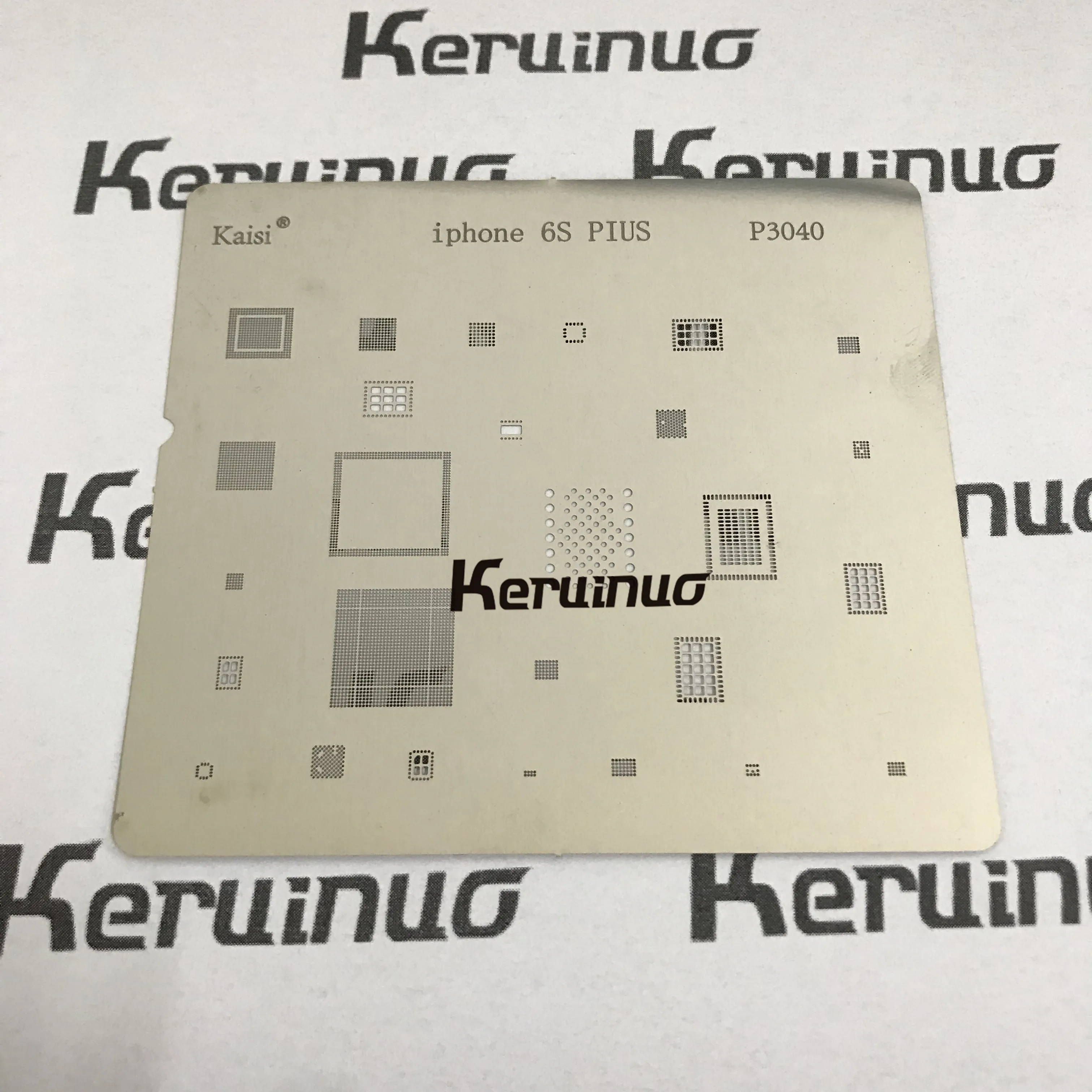 Для iPhone 6S Plus BGA трафарет для ЦП RAM Wifi Nand Flash Baseband усилитель мощности аудио IC Reball Pin