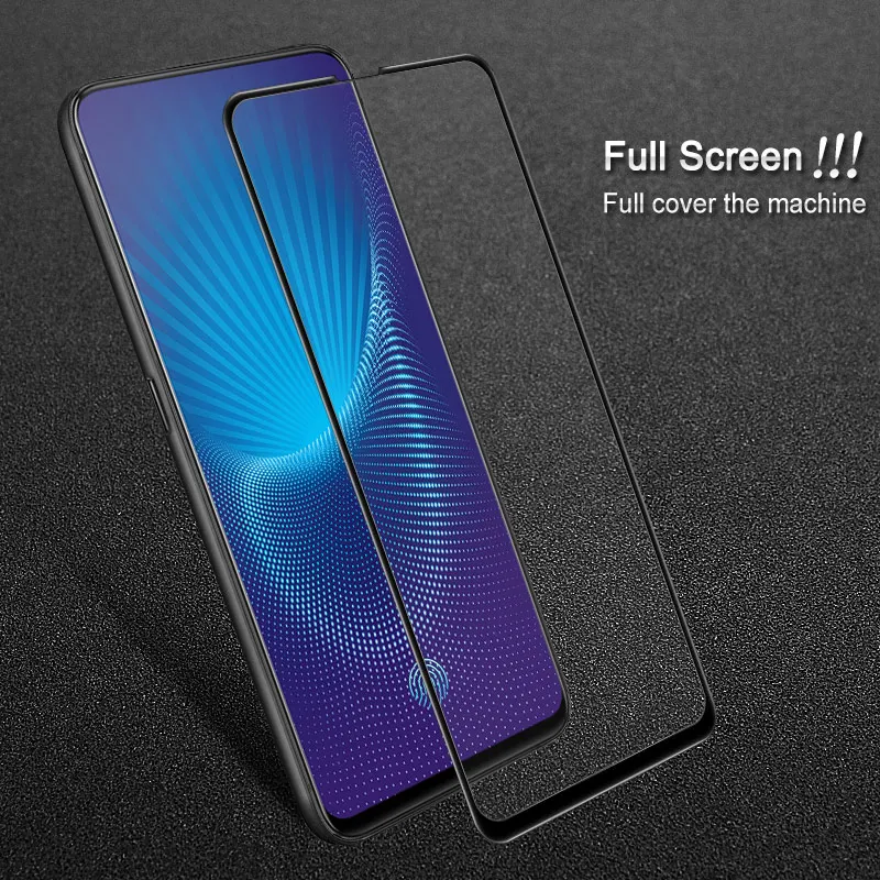 Защитное стекло Imak Pro+ Full coverage с пленкой из закаленного стекла для VIVO NEX с полной защитой экрана 9H hard on.