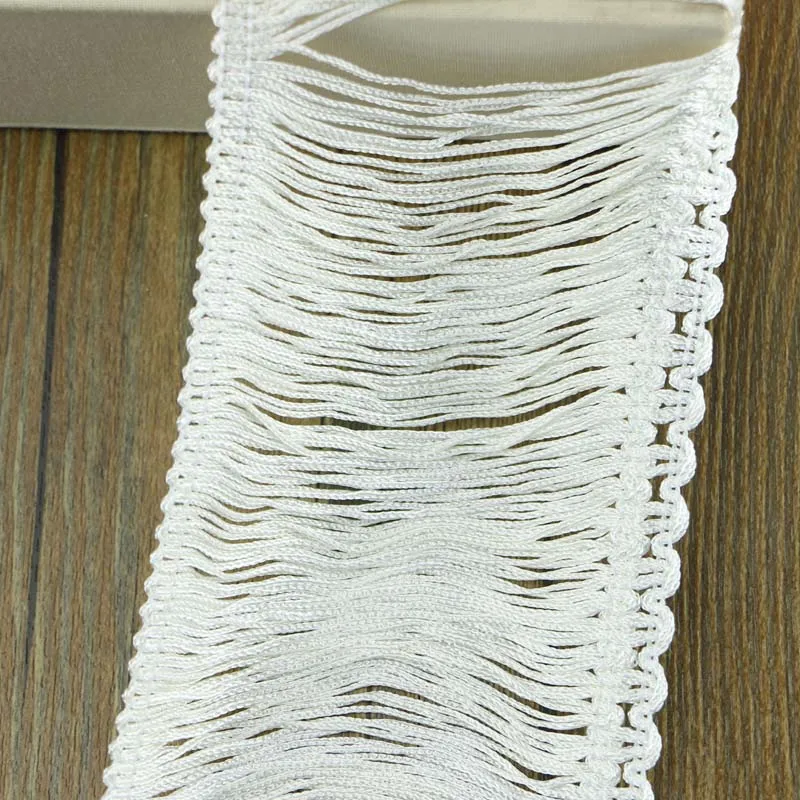 Шторы из полиэстера с кисточками 10 см | Дом и сад