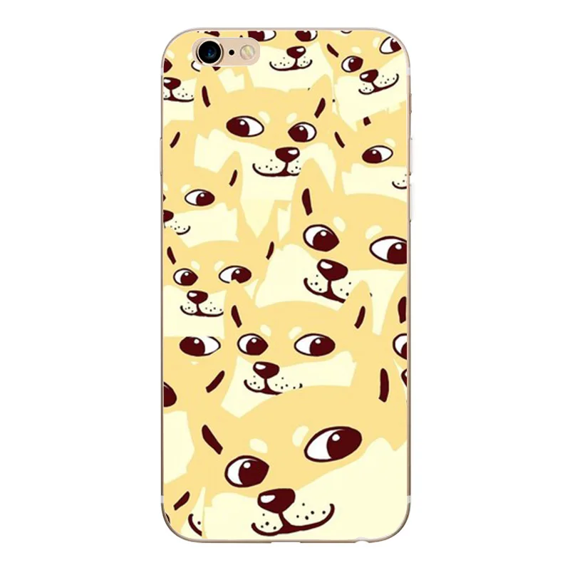 Стильный чехол для телефона Cute Dog для iPhone 6, смешной прелестный кавер X XS 6s 7 Plus 8 5 5s se Картонный фундамент.