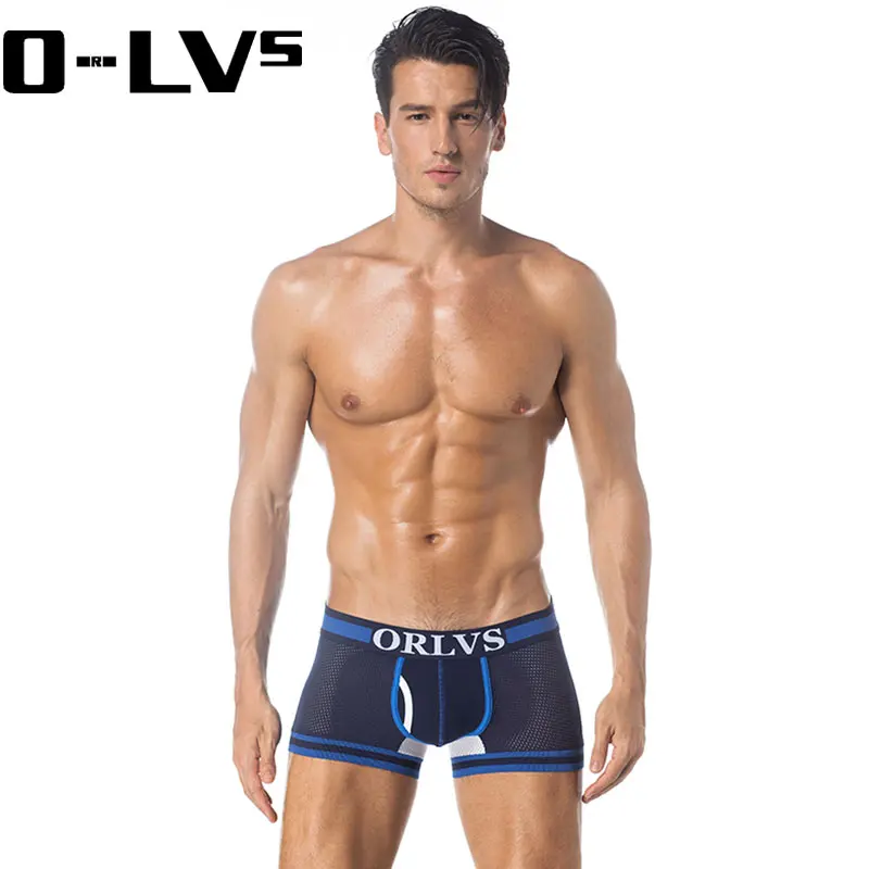 C мужские трусы боксеры 3 шт. мужское нижнее белье s Cueca Masculina Сетчатое летние для