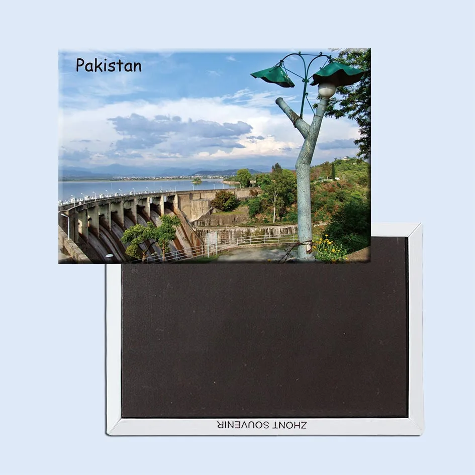 

78*54mm Travel Fridge Magnets 21437,Rawal Dam Pakistan Tourist Magnets;world scenery tourist area