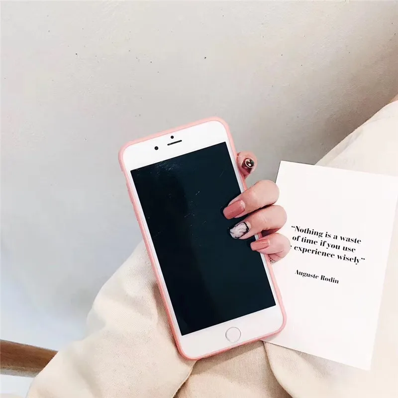 Для iphone8 8 плюс силиконовый чехол Вышивка Cat Чехол для iphone6 6S 6 Plus 7 ультра-тонкий