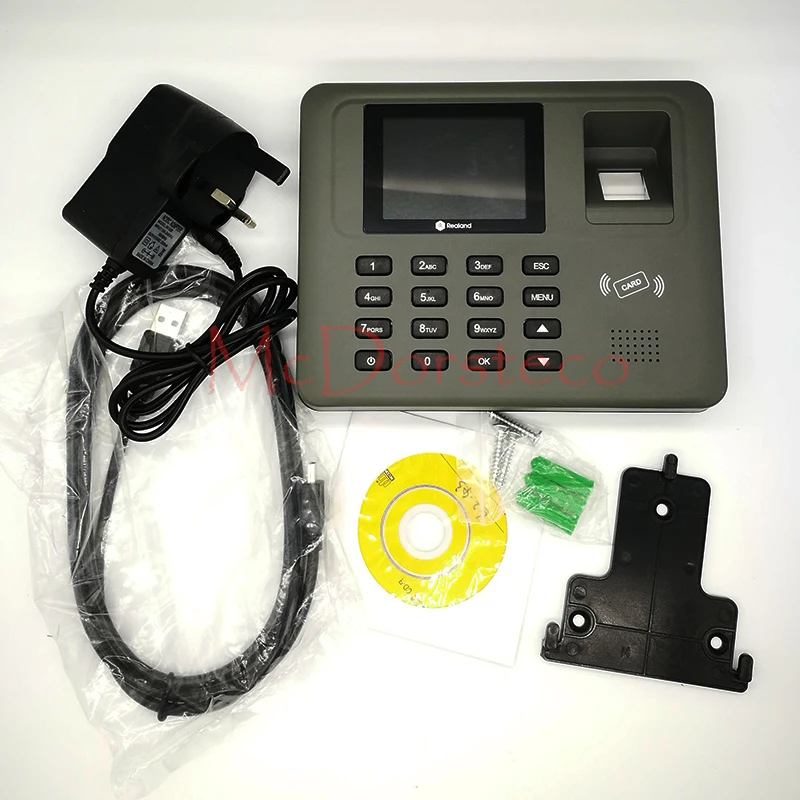Tcp/ip система распознавания отпечатков пальцев и Rfid карт контроля рабочего