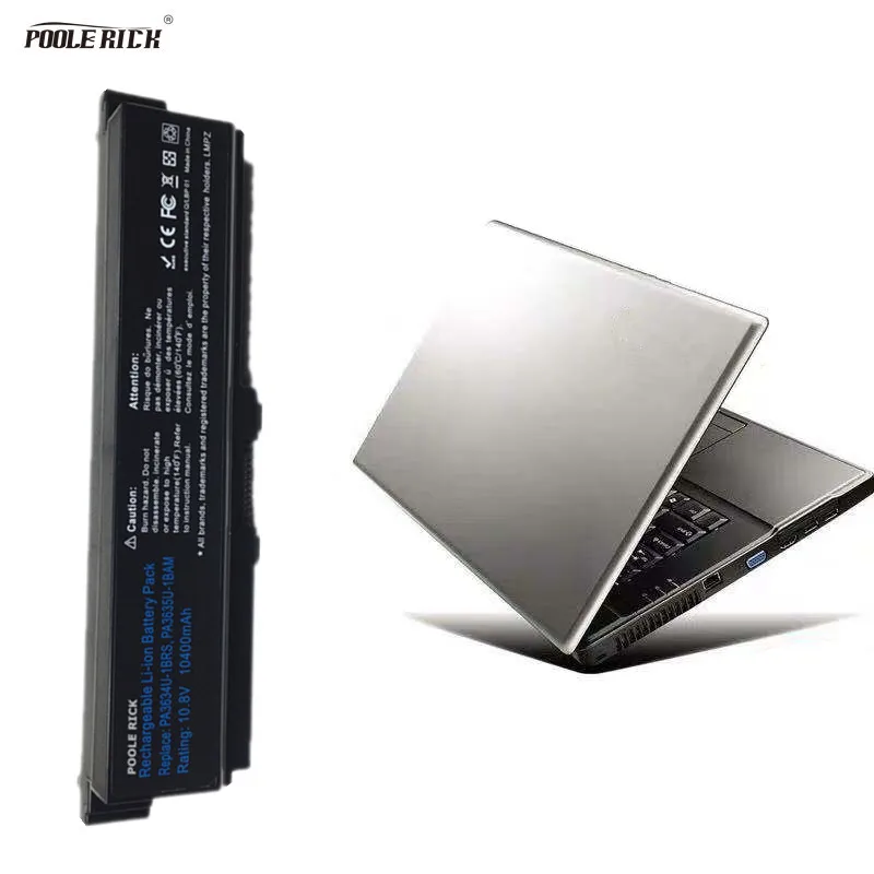 Новый 12 ячеек ноутбука Батарея для Toshiba Satellite A660 C640 C650 C655 C660 L510 L630 L640 L650 U400 PA3817U 1BRS