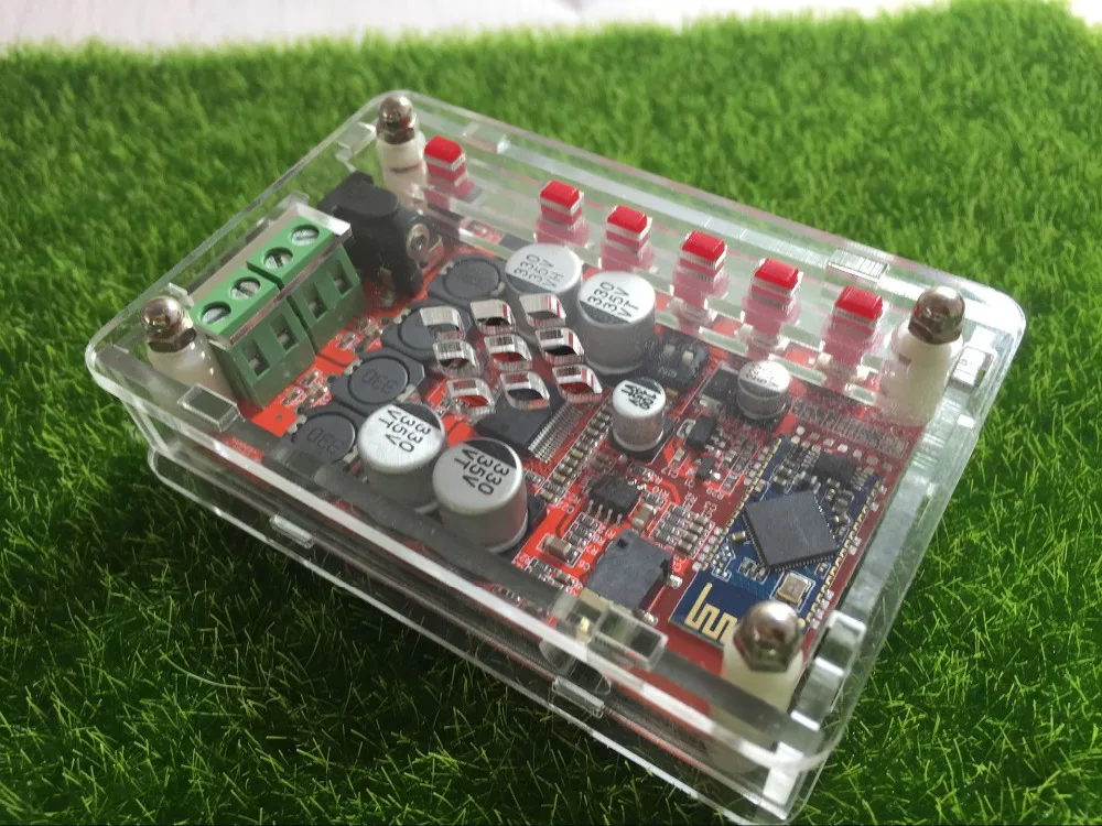 Цифровой усилитель мощности TDA7492P 50 Вт + беспроводной Bluetooth 4 0 аудио приемник Hi-Fi
