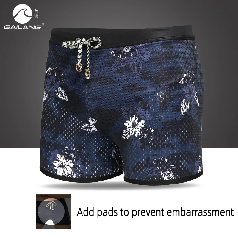 Мужские плавки купальник одежда шорты для бассейна с принтом maillot de bain боксеры