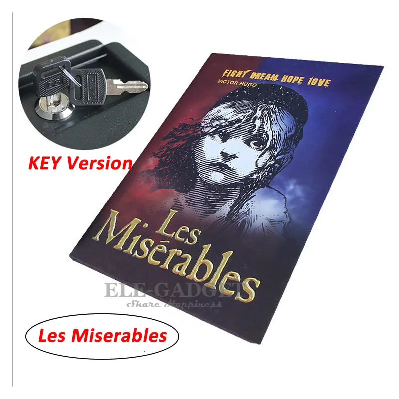 Секретная книга высокого качества скрытая безопасная коробка сейф для