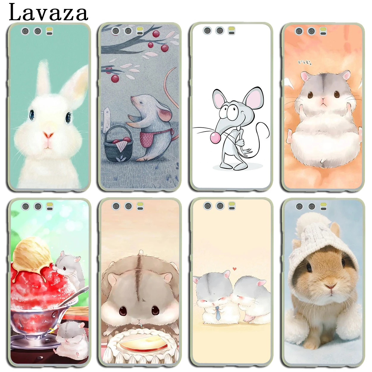 Чехол для телефона Lavaza с рисунком кролика мышки хомяка Huawei P30 P20 P9 P10 Plus P8 Mate 20 Pro Lite