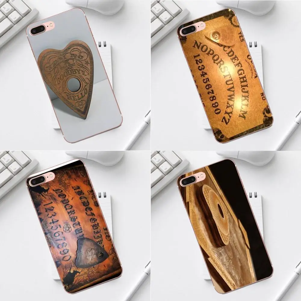 Мягкий чехол из ТПУ Ouija Board Wood Cool для iPhone 4 4S 5 5C SE 6 6S 7 8 Plus X XS Max XR Galaxy A3 A5 J1 J3 J5 J7