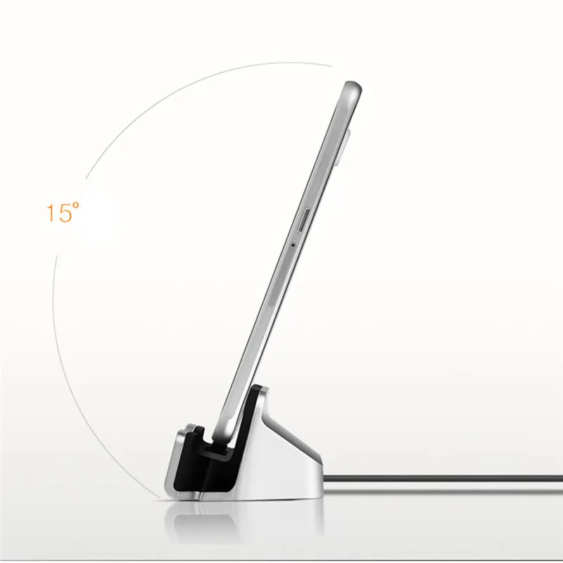TURATA Charger Dock Stand Micro USB Type-C Desktop Station Cradle Fast Charging For iPhone 8 7 6 6S Samsung S8 | Мобильные телефоны