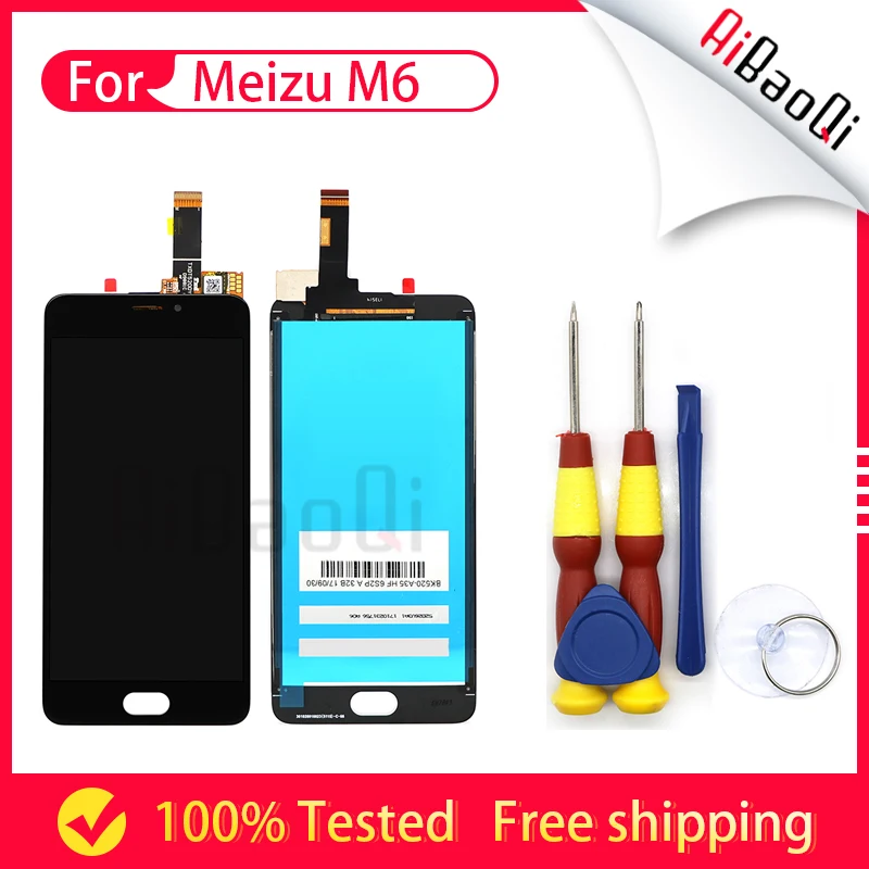 ЖК дисплей для Meizu M6 сенсорный экран дигитайзер в сборе замена глобальная версия 5