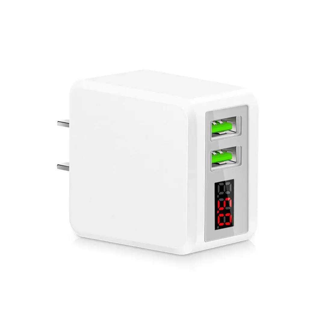 Мульти usb порты Зарядка Светодиодный дисплей Путешествия AC Повседневный адаптер
