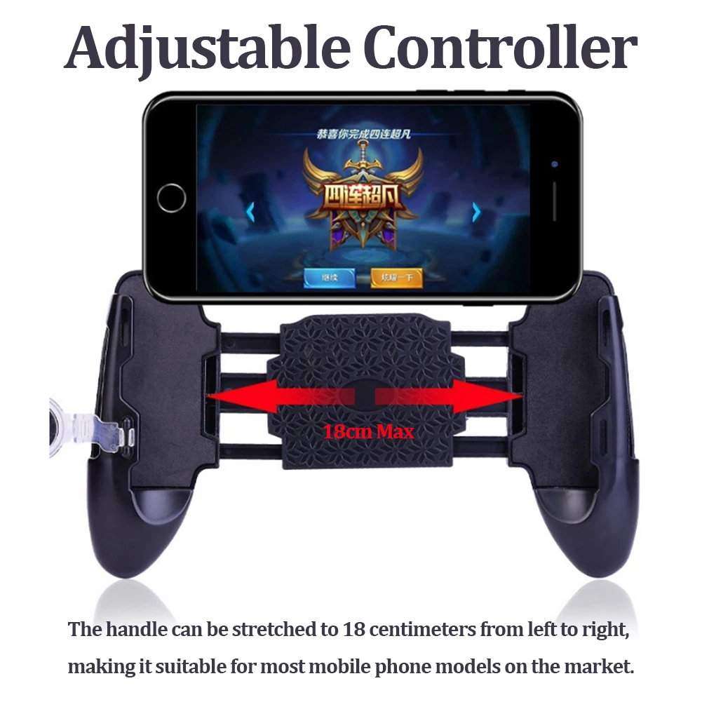 Игровой контроллер держатель ручка геймпад для PUBG пожарные кнопки iPhone Android IOS