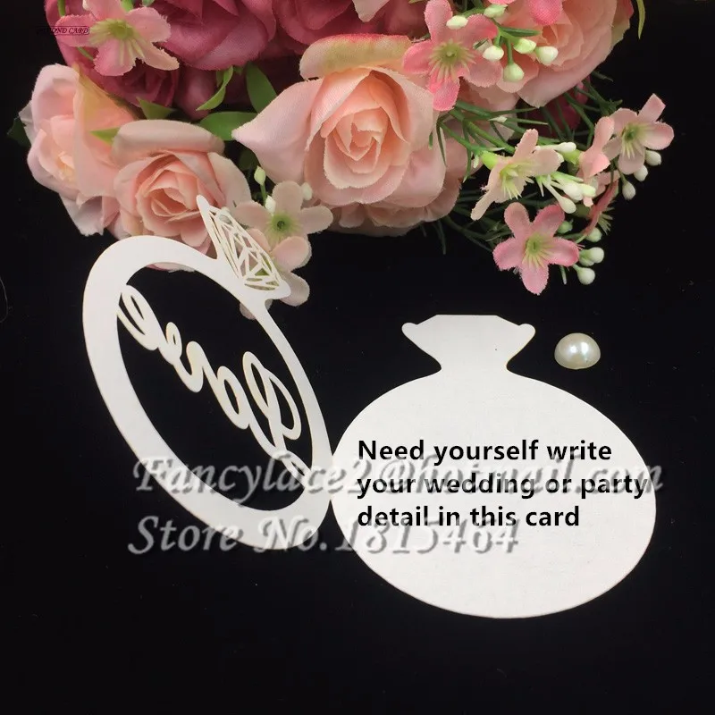 50 шт. бирка с бриллиантами для надписей любовь|gift card|message cardwish cards |