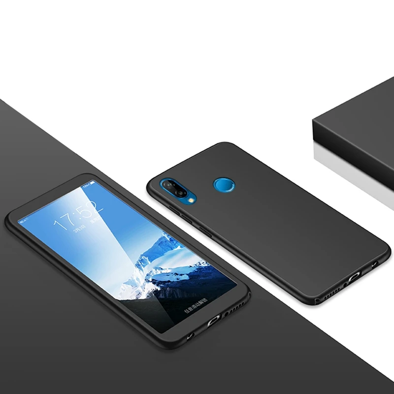 Мягкий силиконовый матовый чехол из ТПУ для Xiaomi mi 8 SE A1 A2 Lite Red mi S2 Note 4 4X5 Plus 6 6A Pro Poco F1 на 360 градусов