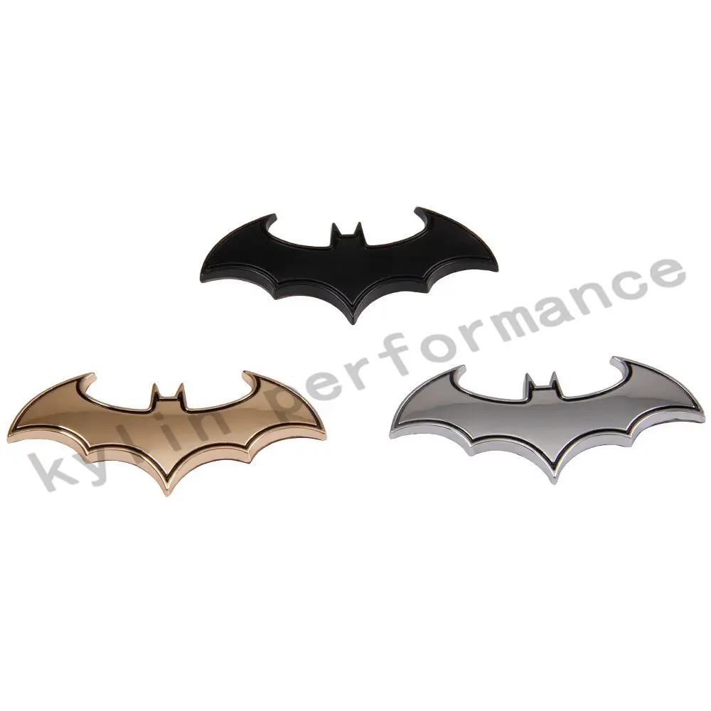 Kylin - Free Shipping1pc Car Accessories 3D Metal Bat Styling Stickers Batman Badge Emblem Tail Decal Motorcycle | Автомобили и