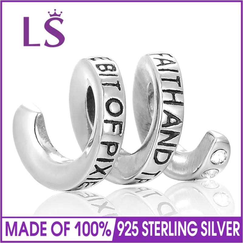 LS Новое прибытие все что вам нужно это вера и доверие ALITTLE BIT OF PIXIE DUST Charm Fit