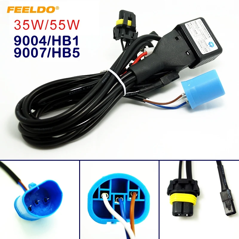 FEELDO Car 12V 35W 55W 9004/HB1/9007/HB5 Hi/Lo Beam Bi-xenon Relay Harness For Auto HID Conversion Kit Wiring #CA4195
FEELDO Car 12V 35W 55W 9004/HB1/9007/HB5 Hi/Lo Beam Bi-xenon Relay Harness For Auto HID Conversion Kit Wiring #CA4195