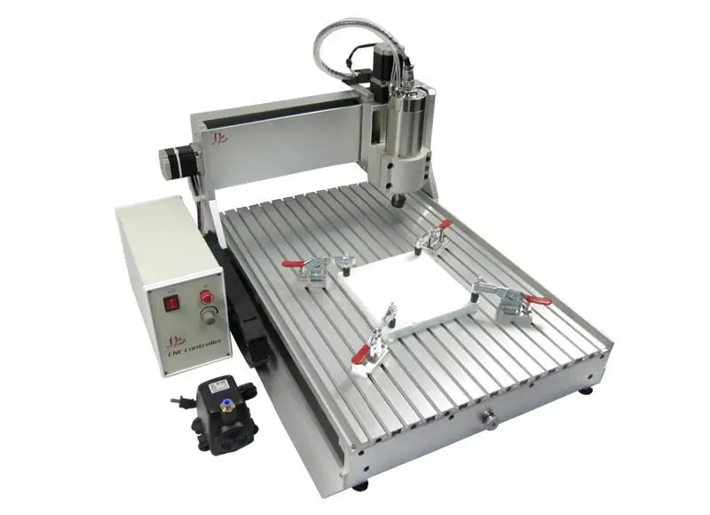 LY CNC 6040 Z-VFD 1500 Вт шпиндель водяного охлаждения кВт ШВП фрезерный станок для дерева мини-станок для резки и сверления