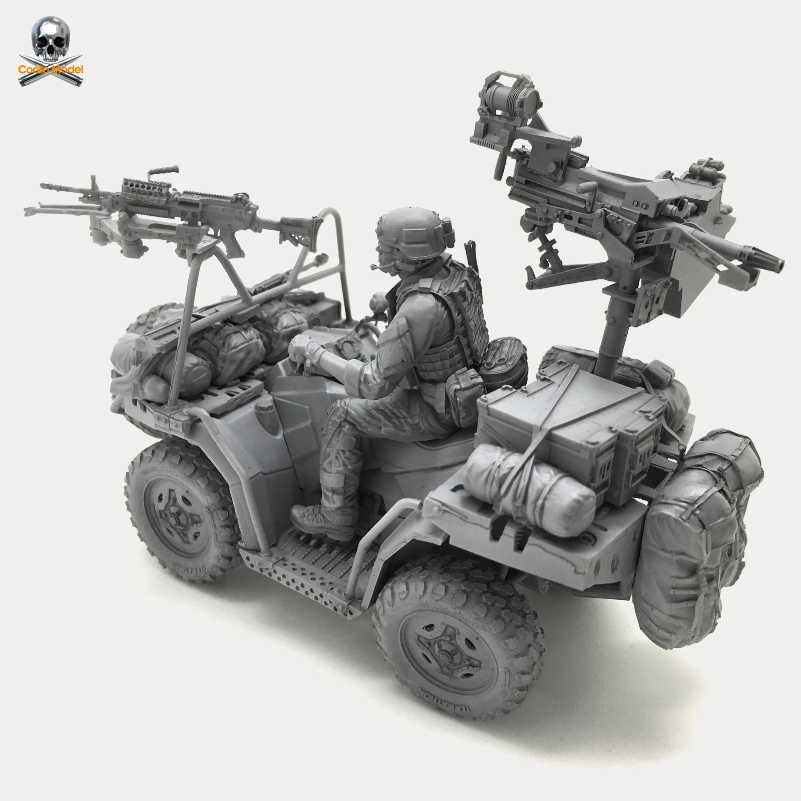1/35 Смола KitsUS морские уплотнения и вездеходы(B набор) Смола Модель самособранный DXC-04