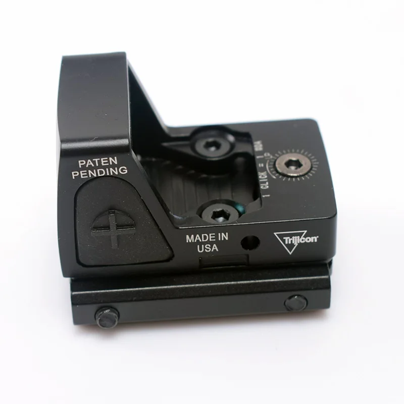 Тактический Мини Ruggedized Trijicon Red Dot прицел винтовка рефлекторный прицел Коллиматор для охотничьей винтовки Глок пистолет - Цвет: RMR Black