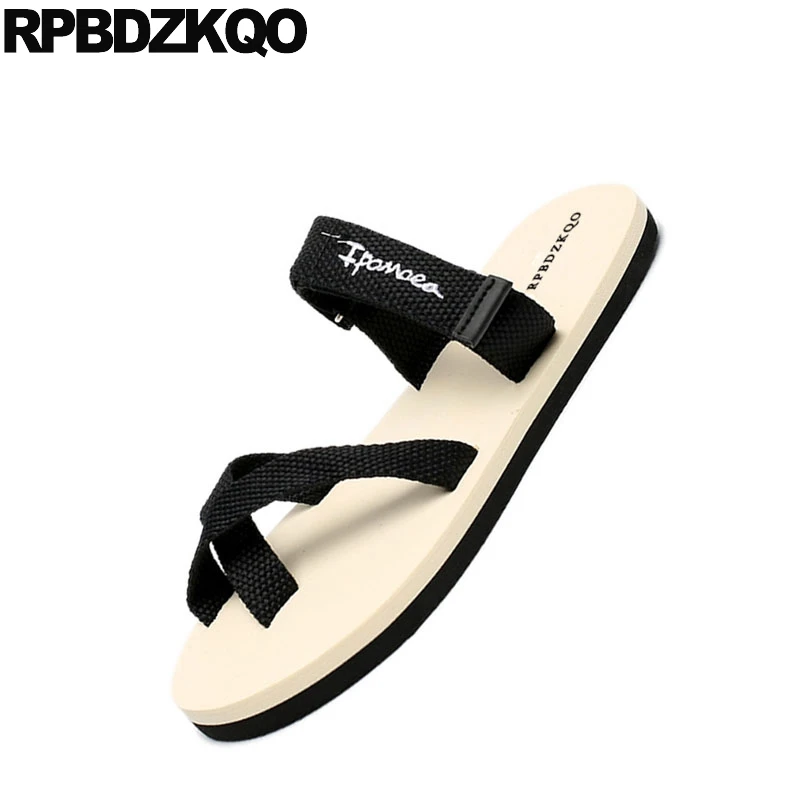 ремень пляж слайды петля для носка плоские плеть домашние тапочки Шлепанцы