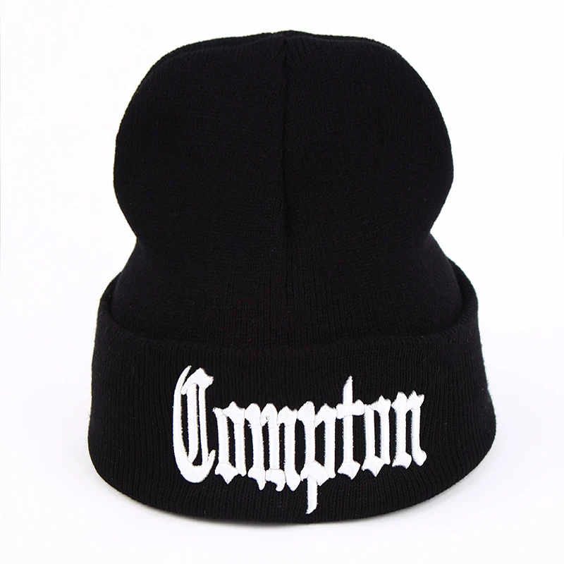 

VORON 2017 new West beach gangsta nwa compton winter warm fashion Beanies Knitted bonnet Skullies Caps Hip hop gorros knit Hat