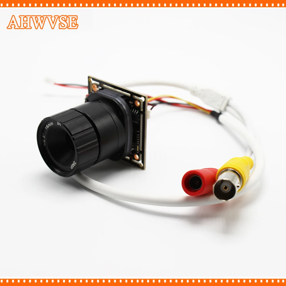AHWVSE AHD 5MP SONY IMX323 4MP OV4689 DIY плата модуля камеры IRCUT BNC кабель 2MP 720P 1080P CCTV камера