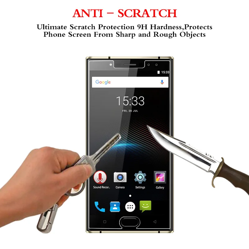Oukitel K3 закаленное стекло Oukitel K3 стекло Oukitel K 3 Защита для экрана для Oukitel K3 6000 lcd Передняя защитная стеклянная пленка 2 шт