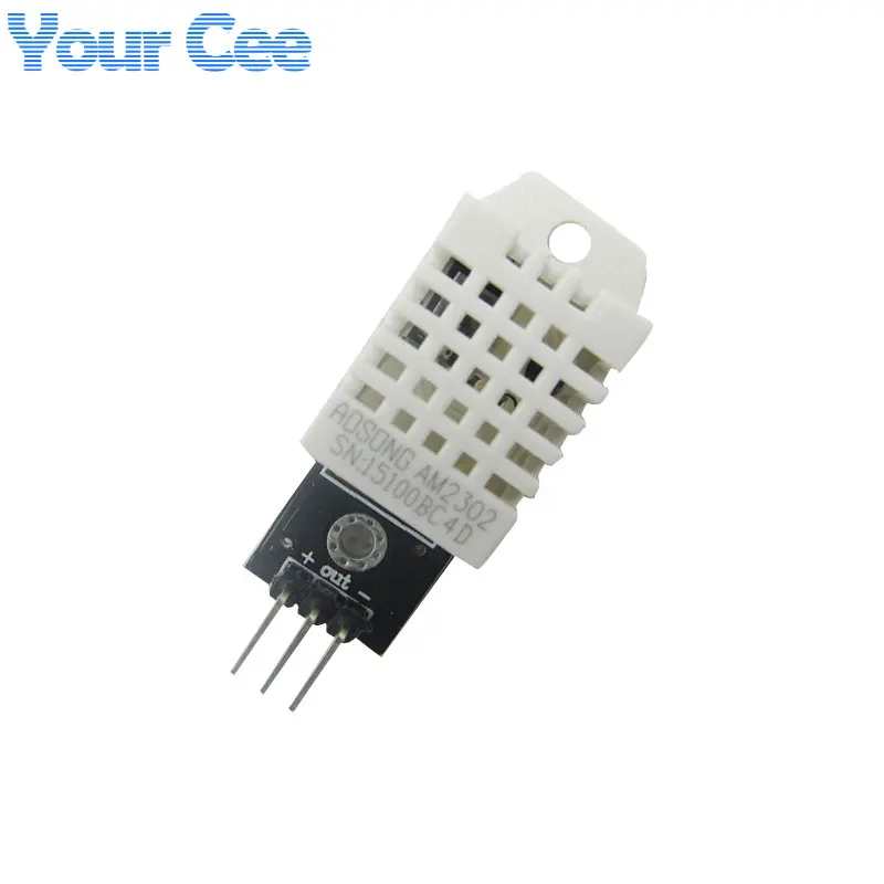 Цифровой датчик температуры и влажности DHT22 модуль PCB AM2302 с кабелем 5 шт.|pcb hole|pcb