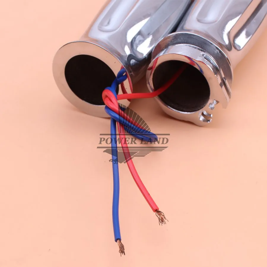 Универсальные мотоциклетные хромированные алюминиевые ручки 1 дюйм + указатели