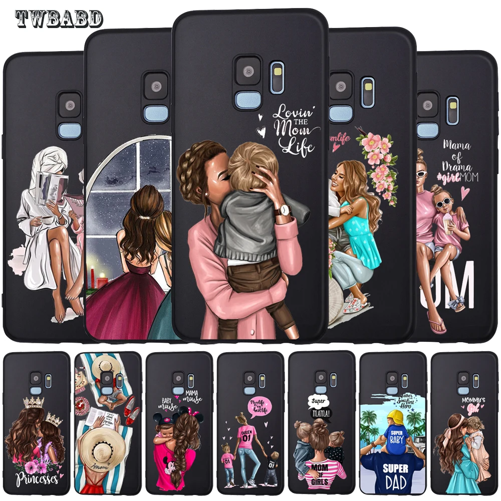 Чехол для телефона для Samsung Galaxy S9, S8, S10 Plus, S7, S6 Edge, S10 Lite, Note9, 8, семейный чехол, Etui