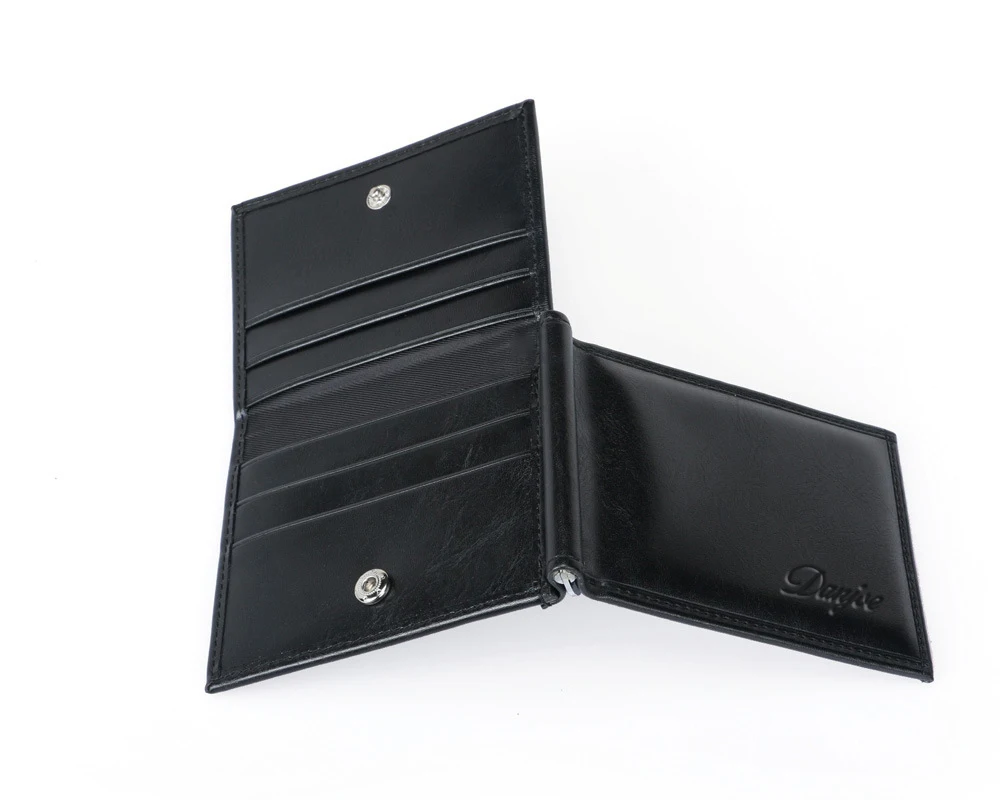 DANJUE зажим для денег для мужчин Rfid Блокировка короткий клатч кошелек для мужчин кожаный Мужской Кредитная карта посылка Кошелек для монет