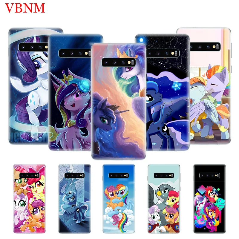 Модный силиконовый чехол для телефона My Little Pony samsung Galaxy S10E S10 S9 S8 Plus Note 9 8 S7 S6 Edge