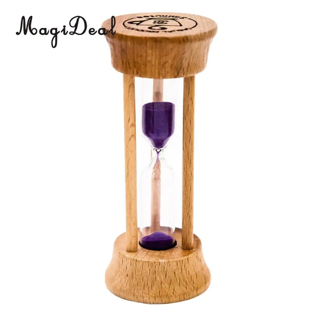 Purple MagiDeal 3 mins Песочные часы яйцо кухня приготовления выпечки детей зубная щетка таймер - Цвет: Purple