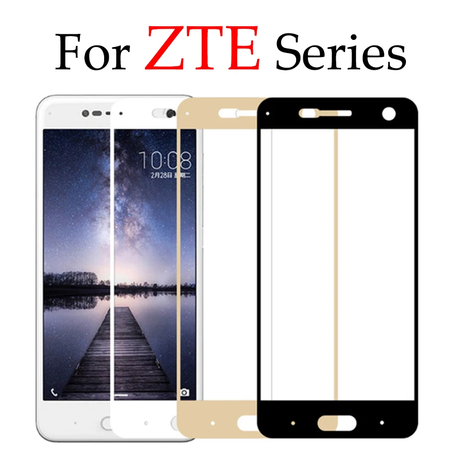 Закаленное стекло для ZTE Blade V8 защитная пленка z17 mini z 17 V 8|Защитные стёкла и плёнки
