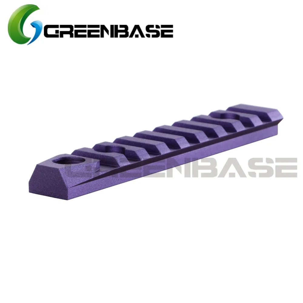 Greenbase 9 слотов M LOK секция рельса двойной интерфейс 3/8 &quotQucik Съемная розетка QD